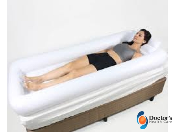 Foto Produto Lavatório Inflável Banheira para o Corpo